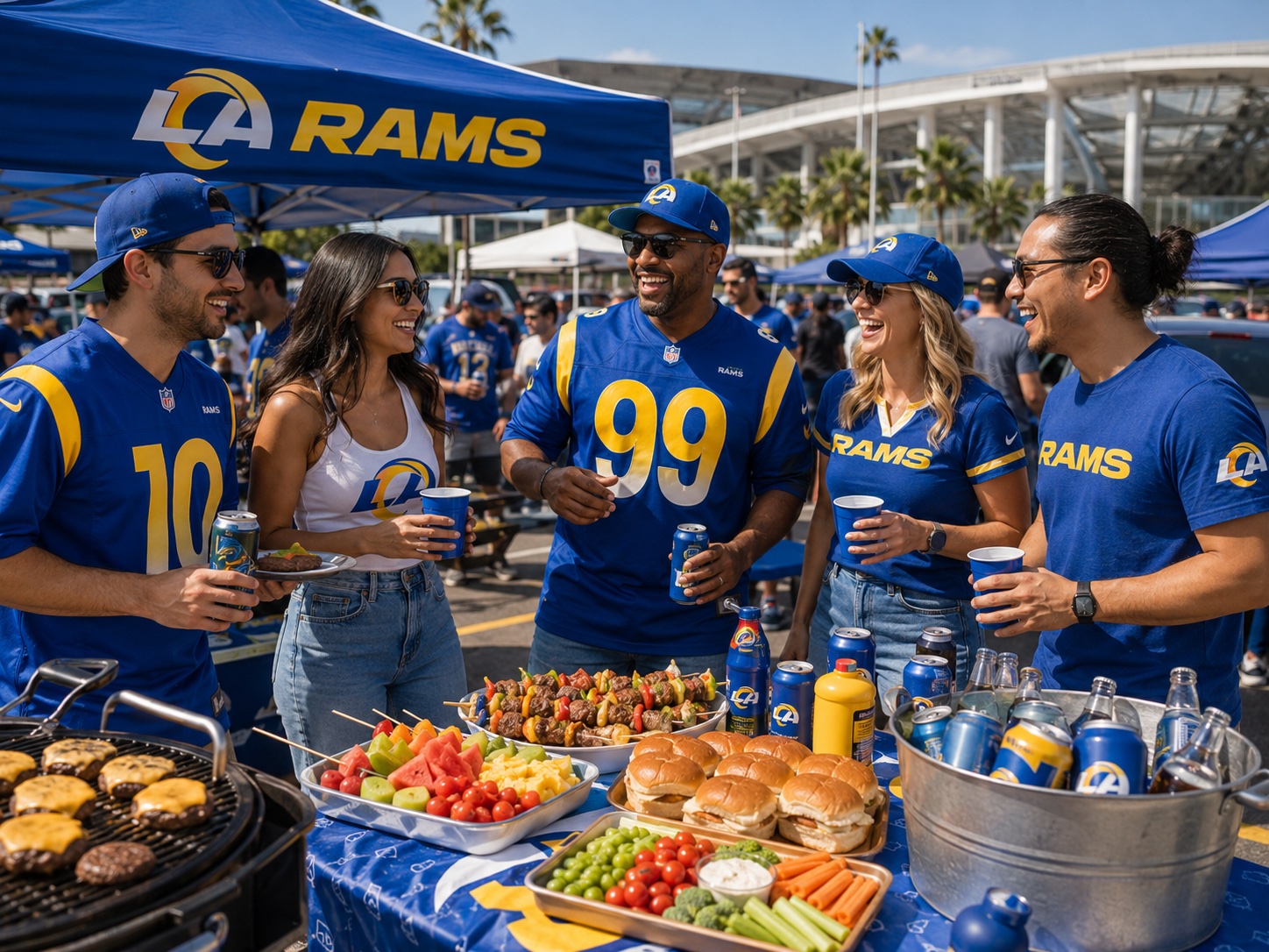 New York Giants at Rams VIP Home Game Tailgate Experience for Two